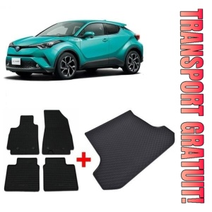 Toyota C-Hr Hybrid din 01.2017 - Prezent Suv *1 , Set Covorase + tavita portbagaj auto