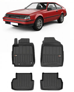 Toyota Celica VII Din 1999 - 2005, Coupe , Set Covorase Auto Tip Tavita Premium 3D, din cauciuc accesorii pentru autoturismul tau - masina v162810
