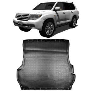 Toyota Lc-200 (J20A) (2007-prezent) (5 Locuri) Tavita cauciuc pentru protectie portbagaj