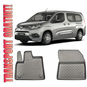 Toyota Proace Set covorase auto tip tavita compatibile Toyota Proace City Verso fabricatie 03.2020 - prezent, caroserie van, 5-7 locuri
