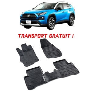 Toyota Rav 4 XA50 IV 2018- Set 4 covorase auto din cauciuc tip tavita premium line 3D - Transport Gratuit! accesorii pentru autoturismul tau - masina v48174