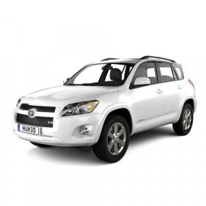 Toyota Rav4 III Din 02.2006 - 02.2013, Suv , Set Covorase Auto Tip Tavita Premium 3D, din cauciuc accesorii pentru autoturismul tau - masina v162334