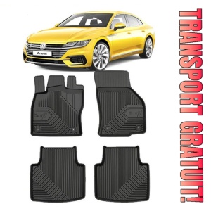 Volkswagen Arteon Din 06.2017 - Prezent, Combi , Set Covorase Auto Tip Tavita Premium 3D, din cauciuc