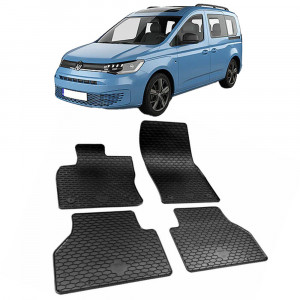 Volkswagen Caddy (2020-2025) Set 4 covorase auto cauciuc Urban Line