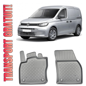 Volkswagen Caddy Cargo Din 11.2020 - Prezent, Van , Set Covorase Auto Tip Tavita Premium 3D, din cauciuc