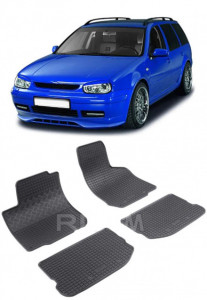 Volkswagen Golf 4, Combi, fabricat din 1998 - 05.2007, set covorase auto dedicate, din cauciuc 100% Premium accesorii pentru autoturismul tau - masina v158649