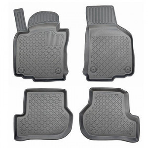Volkswagen Golf 6, Combi, Din 06.2007 - 08.2013 , Set Covorase Auto Tip Tavita Premium 3D, din cauciuc accesorii pentru autoturismul tau - masina v172571