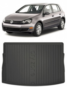 Volkswagen Golf 6 din 06.2007 - 09.2012 Hatchback Roata Rezerva Normala *1, Tavita Pentru Portbagaj Lux Premium Dedicata, accesorii pentru autoturismul tau - masina v181915