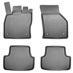 Volkswagen Golf 8, Hatchback, Din 12.2019 - Prezent , Set Covorase Auto Tip Tavita Premium 3D, din cauciuc accesorii pentru autoturismul tau - masina v172481