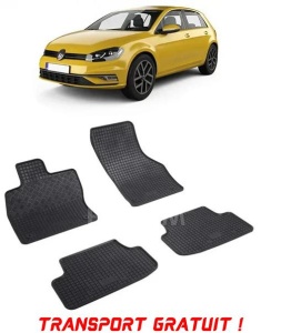 Volkswagen Golf 8, Hatchback, fabricat din 12.2019 - Prezent, set covorase auto dedicate, din cauciuc 100% Premium - Transport Gratuit accesorii pentru autoturismul tau - masina v37391