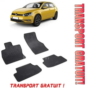 Volkswagen Golf 8, Hatchback, fabricat din 12.2019 - Prezent, set covorase auto dedicate, din cauciuc 100% Premium - Transport Gratuit