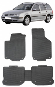Volkswagen Golf IV Combi break (1997-2010) Set 5 covorase auto cauciuc Exclusive Line