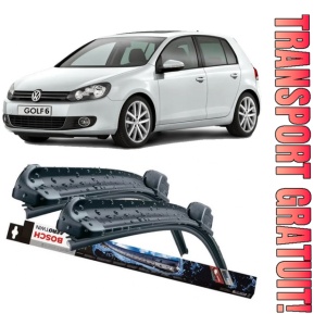 Volkswagen Golf VI Set 2 stergatoare parbriz Bosch Aerotwin 600/475mm compatibile cu Volkswagen GOLF VI (5K1) (2008-2013) (60 cm / 47.5 cm)
