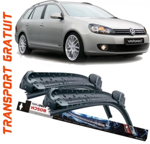 Volkswagen Golf VI Variant Set 2 stergatoare parbriz Bosch Aerotwin 600/475mm compatibile cu Volkswagen GOLF VI Variant (AJ5) (2009-2013) (60 cm / 47.5 cm) accesorii pentru autoturismul tau - masina v118766