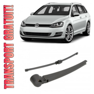 Volkswagen Golf VII Brat stergator pentru luneta spate cu lamela 340 mm, compatibil cu Volkswagen Golf VII Combi fabricat intre 2013-2020, calitate extra