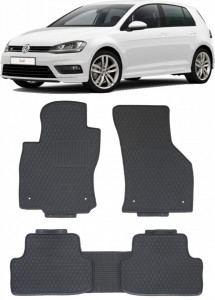 Volkswagen Golf VII Tsi/Gti (2012-2020) Set 5 covorase auto cauciuc Exclusive Line accesorii pentru autoturismul tau - masina v237785