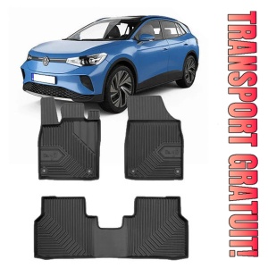 Volkswagen Id.4 Din 12.2020 - Prezent, Suv , Set Covorase Auto Tip Tavita Premium 3D, din cauciuc