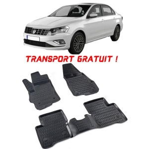 Volkswagen Jetta VI 2011-2019 Set 4 covorase auto din cauciuc tip tavita premium line 3D - Transport Gratuit! accesorii pentru autoturismul tau - masina v48098