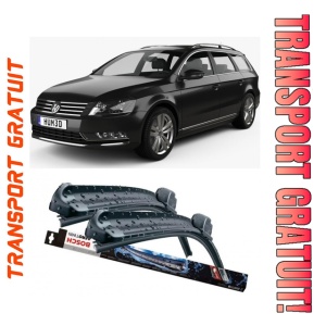 Volkswagen Passat Alltrack B7 Set 2 stergatoare parbriz Bosch Aerotwin 600/475mm compatibile cu Volkswagen PASSAT ALLTRACK B7 (365) (2012-2014) (60 cm / 47.5 cm)