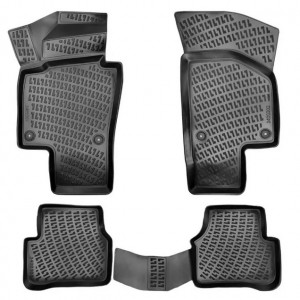 Volkswagen Passat B6 Combi 2005-2010 Set 4 covorase auto din cauciuc tip tavita premium line 3D accesorii pentru autoturismul tau - masina v148190