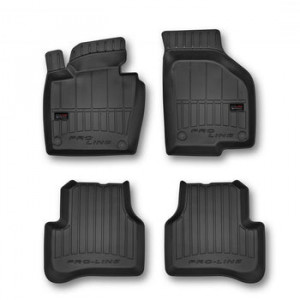 Volkswagen Passat CC, Coupe, Din 06.2008 - 11.2016 , Set Covorase Auto Tip Tavita Premium 3D, din cauciuc accesorii pentru autoturismul tau - masina v175409