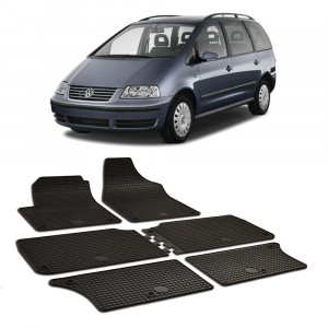Volkswagen Sharan (1996 -2009) Set 6 covorase auto cauciuc Urban Line accesorii pentru autoturismul tau - masina v239185