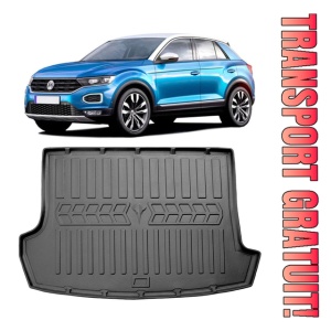 Volkswagen T-Roc Cu Podea Inalta (2017-prezent) Tavita cauciuc pentru protectie portbagaj dedicata pentru VOLKSWAGEN T-Roc Transport Gratuit