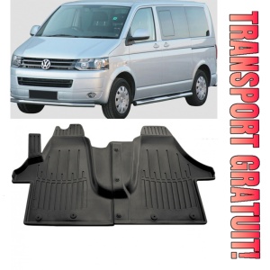 Volkswagen T5 (2003-2015) (1+2) Set covorase auto cauciuc G.Modern Line 3D