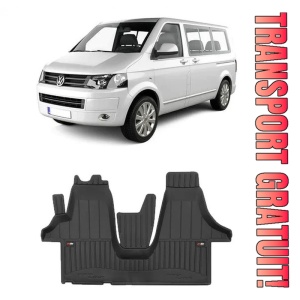 Volkswagen T5, Van, Din 2003 - 05.2015 , Set Covorase Auto Tip Tavita Premium 3D, din cauciuc