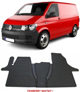 Volkswagen T6 Caravelle fabricat din 2019 - Prezent, Van, 2-3 Locuri, set covorase auto dedicate, din cauciuc 100% Premium - Transport Gratuit accesorii pentru autoturismul tau - masina v37261