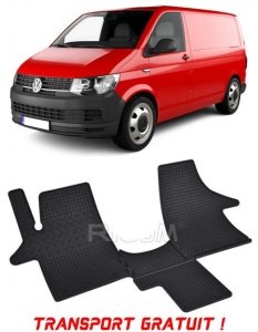 Volkswagen T6 fabricat din 06.2015 - 2019, Van, set covorase auto dedicate, din cauciuc 100% Premium - Transport Gratuit accesorii pentru autoturismul tau - masina v37243