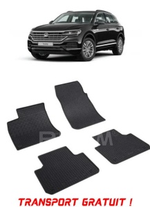 Volkswagen Touareg I, Suv, fabricat din 11.2002 - 2010, set covorase auto dedicate, din cauciuc 100% Premium - Transport Gratuit accesorii pentru autoturismul tau - masina v37150