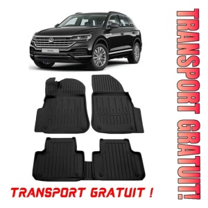 Volkswagen Touareg III (Cr) (2018-2025) Set covorase auto cauciuc G.Modern Line 3D transport gratuit
