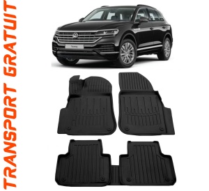 Volkswagen Touareg III (Cr) (2018-) Set covorase auto cauciuc G.Modern Line 3D accesorii pentru autoturismul tau - masina v66742