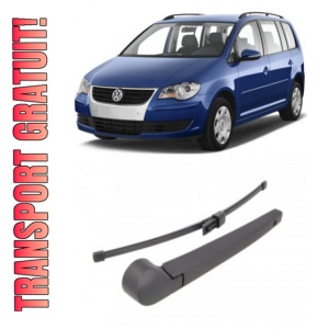 Volkswagen Touran Brat stergator pentru luneta spate cu lamela 350 mm, compatibil cu Volkswagen Touran fabricat intre 2010-2015, calitate extra