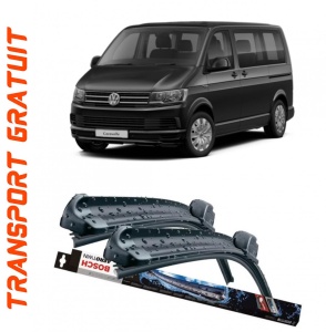 Volkswagen Transporter Set 2 stergatoare parbriz Bosch Bosch Aerotwin 60 cm/53 cm compatibile cu Volkswagen Transporter T5 Platform/Chassis (7Jd, 7Je, 7Jl, 7Jy, 7Jz, 7F din 2003-2015 (60 cm / 53 cm) accesorii pentru autoturismul tau - masina v122629