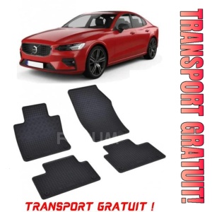 Volvo S60 II, Sedan, fabricat din 06.2010 - 09.2018, set covorase auto dedicate, din cauciuc 100% Premium - Transport Gratuit
