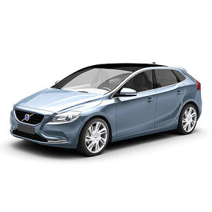 Volvo V40 II, Combi, Din 07.2012 - Prezent , Set Covorase Auto Tip Tavita Premium 3D, din cauciuc accesorii pentru autoturismul tau - masina v170581