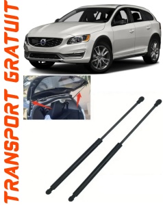 Volvo V60 I Cross Country Set 2 amortizoare pentru portbagaj / haion Krosno compatibil cu Volvo V60 I Cross Country SUV fabricat intre 2015-2018 accesorii pentru autoturismul tau - masina v87070