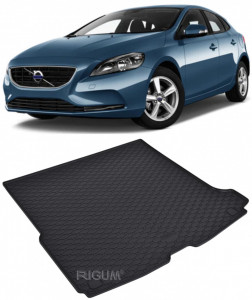 Volvo V60 Tavita pentru portbagaj din cauciuc, compatibila Volvo V60 II fabricatie 07.2018 - prezent, caroserie combi accesorii pentru autoturismul tau - masina v112826
