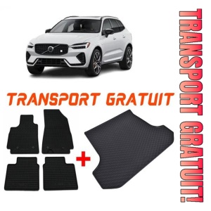 Volvo Xc60 Phev din 2017 - Prezent Suv *1 , Set Covorase + tavita portbagaj auto