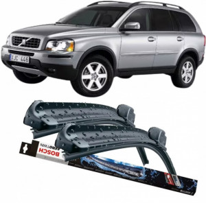 Volvo Xc90 I Set 2 stergatoare parbriz Bosch Bosch Aerotwin 60 cm/53 cm compatibile cu Volvo Xc90 I (275) din 2002-2014 (60 cm / 53 cm) accesorii pentru autoturismul tau - masina v127654