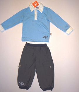 Compleu baieti cu pantaloni de trening - Hainute Copii