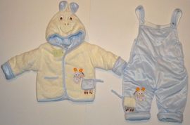 Costumas captusit bebelusi geaca si salopeta - Haine Bebe