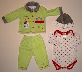 Compleu bebe Yummy Bones - Hainute Bebe