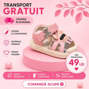 Sandale pentru Fete Cod 1848