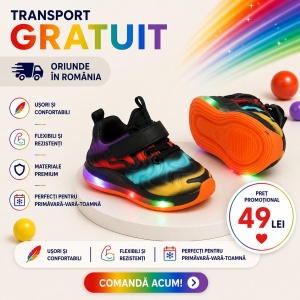 Adidasi cu Luminite COD 1675