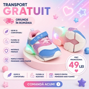 Adidasi cu Luminite COD 1665