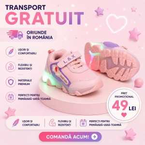 Adidasi cu Luminite COD 1669