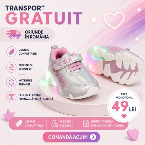 Adidasi cu Luminite COD 1672